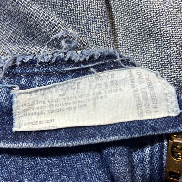 Vintage wranglers size 7/8 straight high waisted - Picture 2 of 11